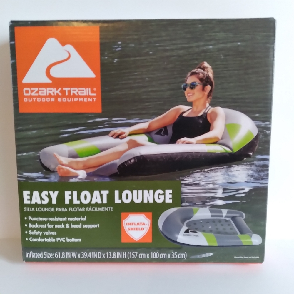LAST ONE Ozark Trail easy float lounge Pool Beach